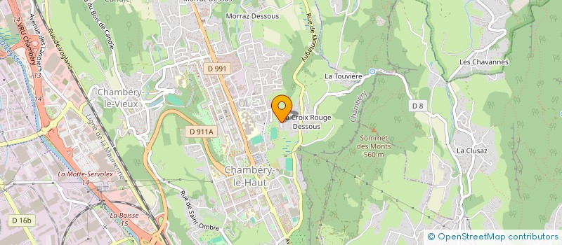 localisation de l'entreprise MADAME NOEMIE GONCALVES à CHAMBERY