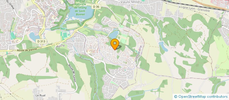 localisation de l'entreprise MADAME NOEMIE GOURDAIN  HEYRIEUX