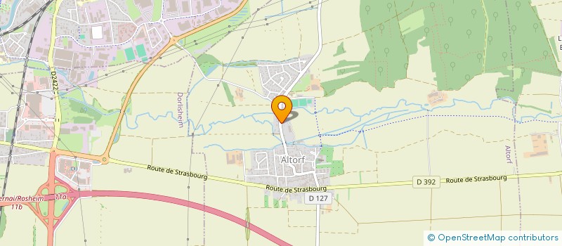 localisation de l'entreprise MADAME NOEMIE GROSS  ALTORF