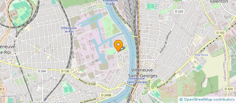 localisation de l'entreprise MADAME NOEMIE GUENNEC  VILLENEUVE-LE-ROI