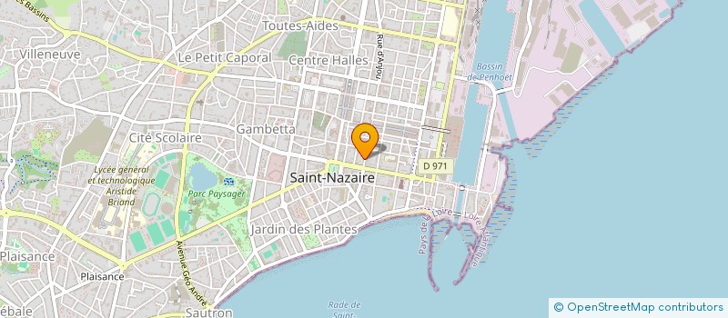 localisation de l'entreprise MADAME NOEMIE GUICHET  SAINT-NAZAIRE