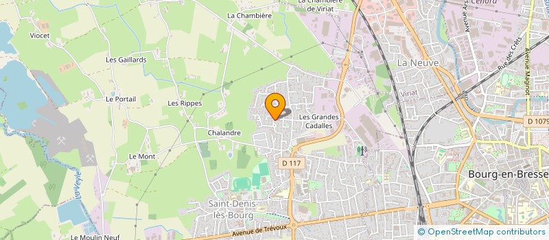 localisation de l'entreprise MADAME NOEMIE GUIGUE à SAINT-DENIS-LES-BOURG