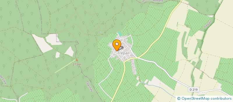 localisation de l'entreprise MADAME NOEMIE GUILLAUME  TREPAIL