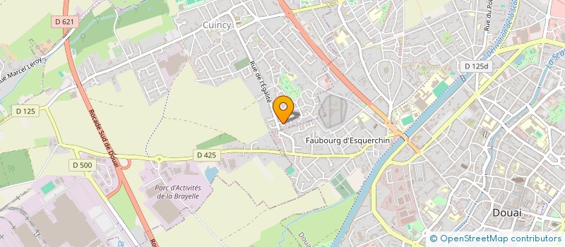 localisation de l'entreprise MADAME NOEMIE GUILLAUME  CUINCY