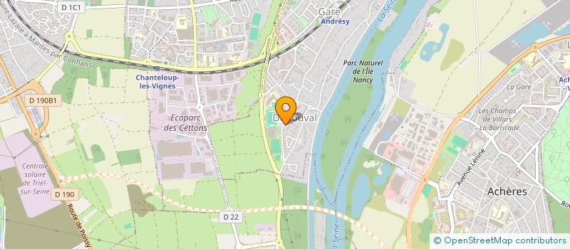 localisation de l'entreprise MADAME NOEMIE GUILLEMOT  ANDRESY