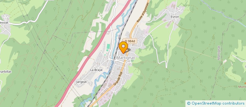 localisation de l'entreprise MADAME NOEMIE HARGUINDEY à MARTIGNAT