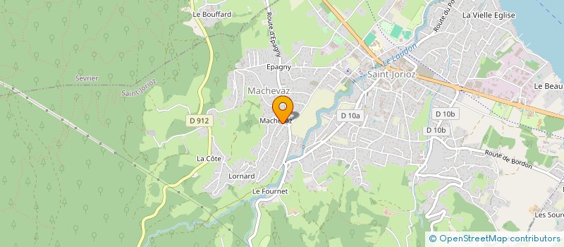 localisation de l'entreprise MADAME NOEMIE HAUTECOEUR à SAINT-JORIOZ