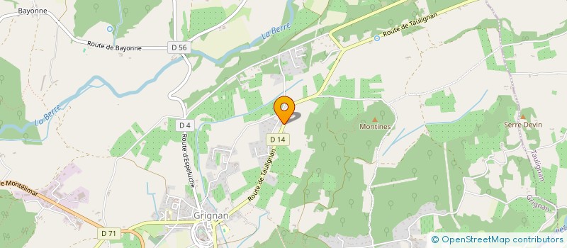 localisation de l'entreprise MADAME NOEMIE HAUTOT  GRIGNAN