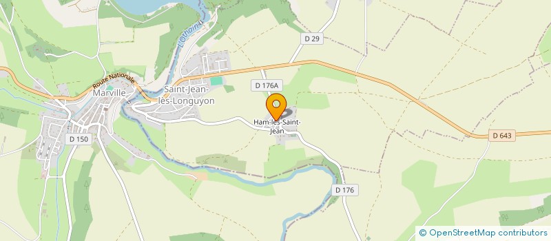 localisation de l'entreprise MADAME NOEMIE HEINEN  SAINT-JEAN-LES-LONGUYON