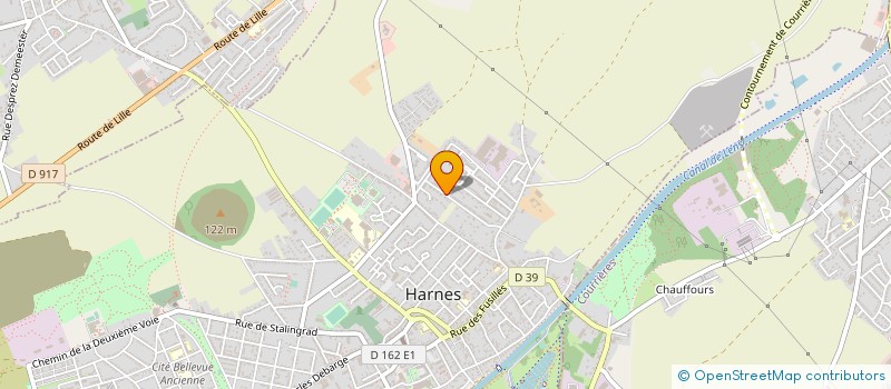 localisation de l'entreprise MADAME NOEMIE HEMSEN à HARNES