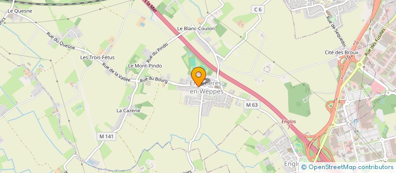 localisation de l'entreprise MADAME NOEMIE HERBIN  ENNETIERES-EN-WEPPES