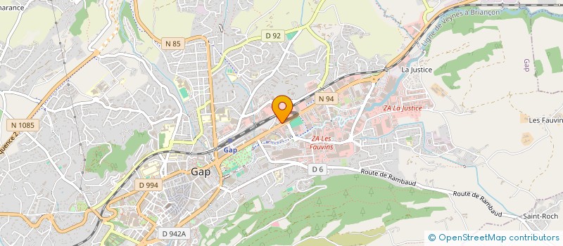 localisation de l'entreprise MADAME NOEMIE HERNANDEZ  GAP