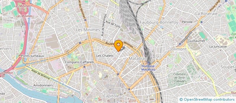 localisation de l'entreprise MADAME NOEMIE HONEIN à TOULOUSE