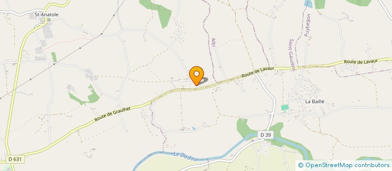 localisation de l'entreprise MADAME NOEMIE HUAU  GIROUSSENS