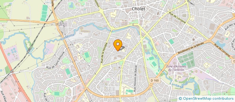 localisation de l'entreprise MADAME NOEMIE HUCHET à CHOLET