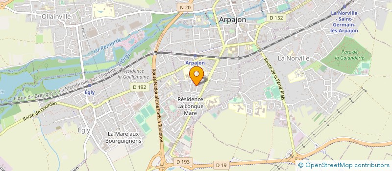 localisation de l'entreprise MADAME NOEMIE HUMBERT  ARPAJON