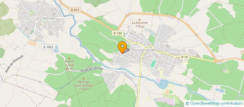 localisation de l'entreprise MADAME NOEMIE HURTH  PUISSERGUIER