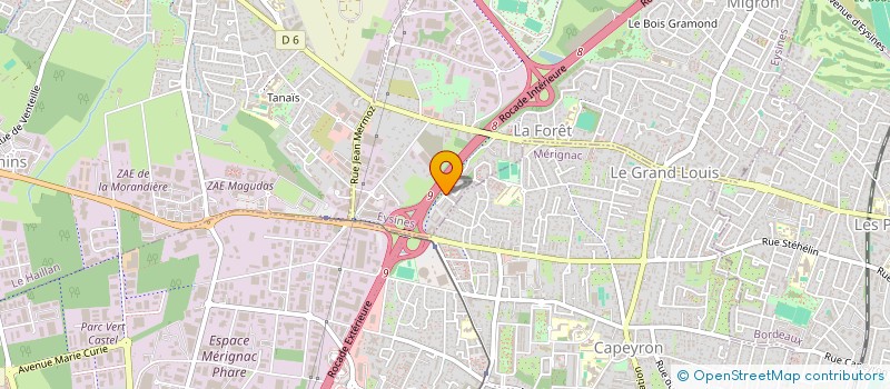 localisation de l'entreprise MADAME NOEMIE JIMENEZ  EYSINES