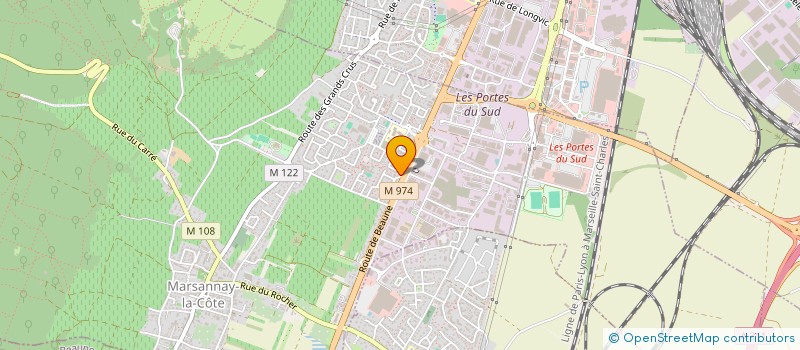 localisation de l'entreprise MADAME NOEMIE JOUBERT à MARSANNAY-LA-COTE