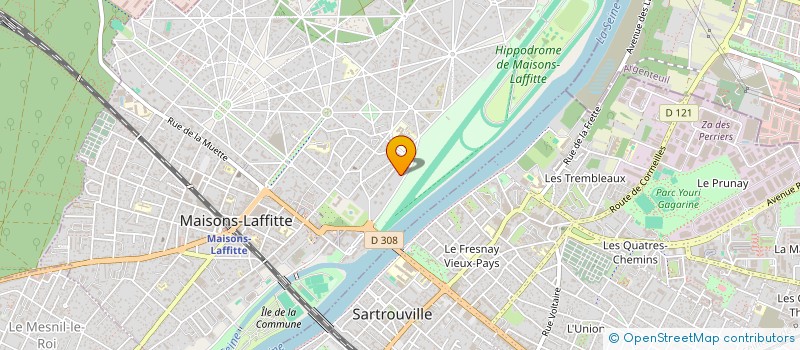 localisation de l'entreprise MADAME NOEMIE JOURNO à MAISONS-LAFFITTE