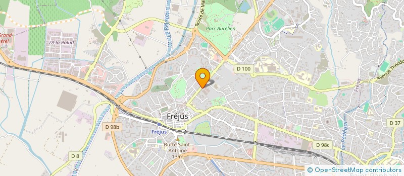 localisation de l'entreprise MADAME NOEMIE KERHUEL VAGNEUR à FREJUS