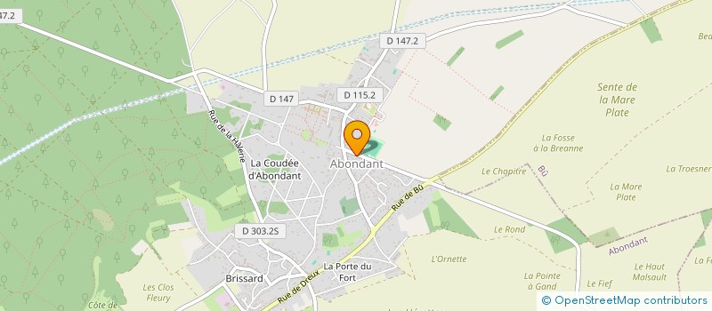 localisation de l'entreprise MADAME NOEMIE KONIFCZNY à ABONDANT