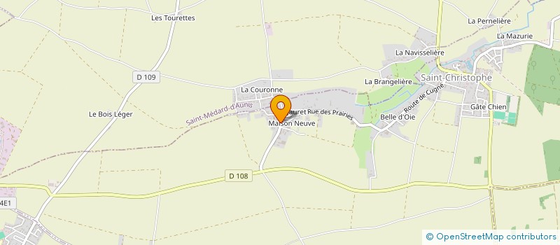 localisation de l'entreprise MADAME NOEMIE KUPKA  SAINT-CHRISTOPHE