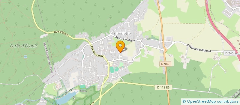 localisation de l'entreprise MADAME NOEMIE LACHERE  CONDETTE