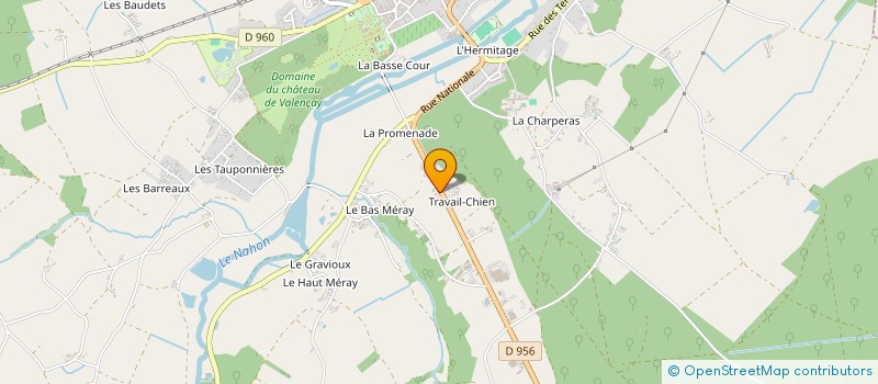 localisation de l'entreprise MADAME NOEMIE LAINE à VALENCAY