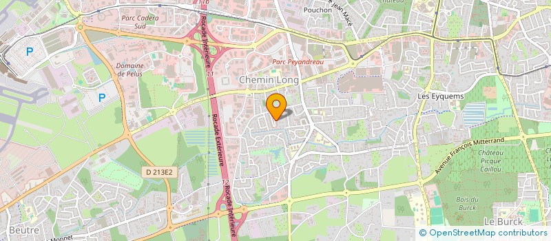 localisation de l'entreprise MADAME NOEMIE LALLEMAND  MERIGNAC