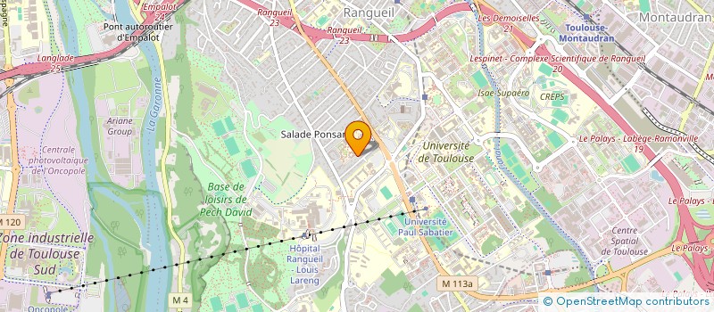 localisation de l'entreprise MADAME NOEMIE LALOUE  TOULOUSE