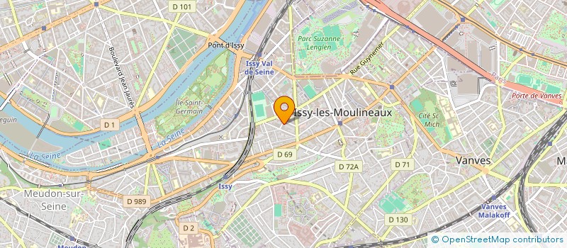localisation de l'entreprise MADAME NOEMIE LAMIDEY à ISSY-LES-MOULINEAUX