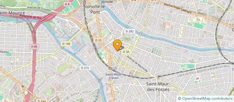 localisation de l'entreprise MADAME NOEMIE LASSERRE à SAINT-MAUR-DES-FOSSES