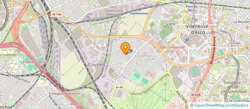 localisation de l'entreprise MADAME NOEMIE LAVIOLLE  LILLE