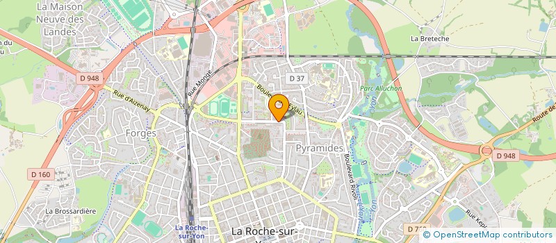 localisation de l'entreprise MADAME NOEMIE LE BOURGEOIS à AUBIGNY-LES CLOUZEAUX