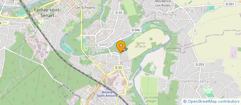 localisation de l'entreprise MADAME NOEMIE LE NESTOUR  BOUSSY-SAINT-ANTOINE