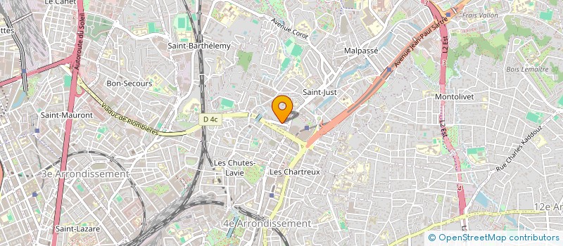 localisation de l'entreprise MADAME NOEMIE LEBLANC  MARSEILLE