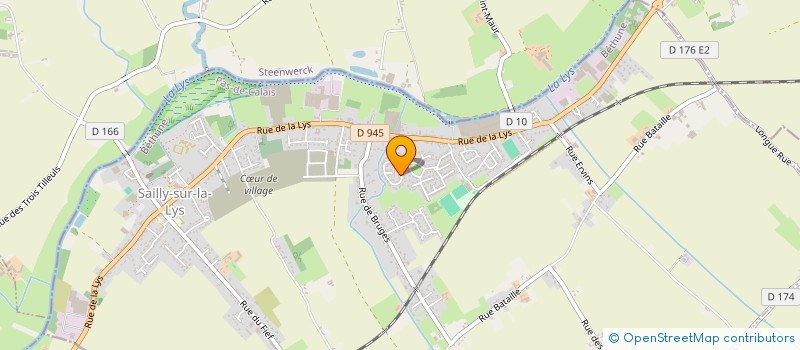 localisation de l'entreprise MADAME NOEMIE LEMARQUAND  SAILLY-SUR-LA-LYS