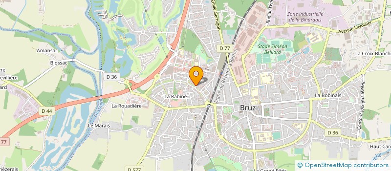 localisation de l'entreprise MADAME NOEMIE LEPAGE à BRUZ