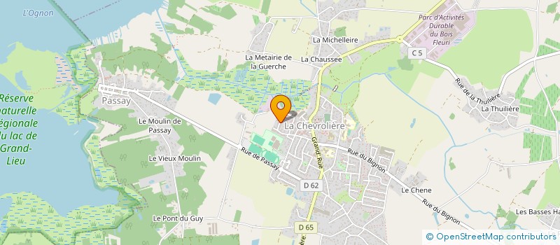 localisation de l'entreprise MADAME NOEMIE LEPINE à BEAUPREAU-EN-MAUGES