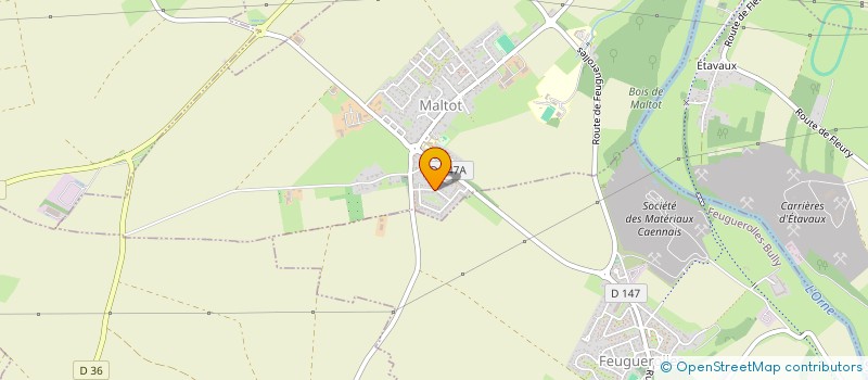 localisation de l'entreprise MADAME NOEMIE LHOTELLIER  MALTOT