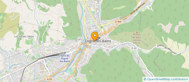 localisation de l'entreprise MADAME NOEMIE LIERS à DIGNE-LES-BAINS