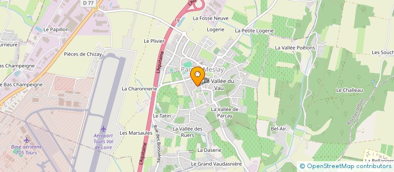 localisation de l'entreprise MADAME NOEMIE LLEDO  PARCAY-MESLAY