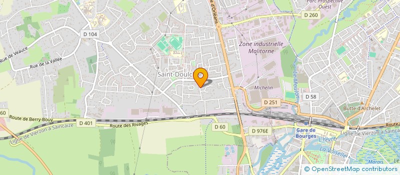 localisation de l'entreprise MADAME NOEMIE LOPEZ-COSTA  SAINT-DOULCHARD