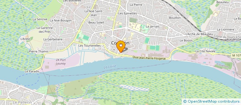 localisation de l'entreprise MADAME NOEMIE LOQUET  LA CHAPELLE-LAUNAY