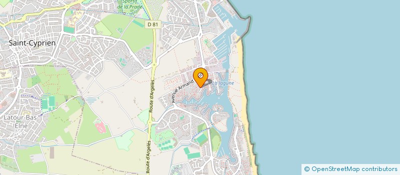 localisation de l'entreprise MADAME NOEMIE LORENC  SAINT-CYPRIEN