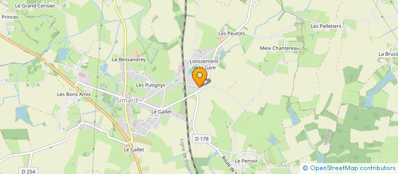 localisation de l'entreprise MADAME NOEMIE LOUIS  SIMARD