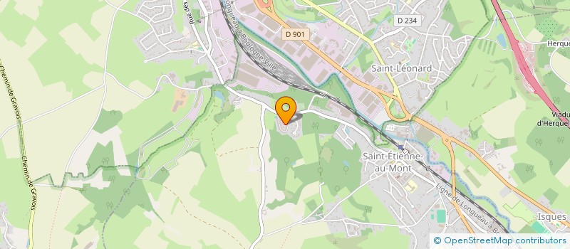 localisation de l'entreprise MADAME NOEMIE MAHIEU  SAINT-ETIENNE-AU-MONT