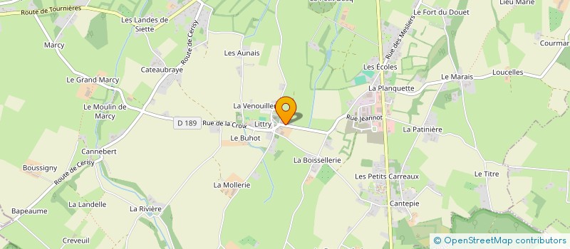 localisation de l'entreprise MADAME NOEMIE MARIE  LE MOLAY-LITTRY