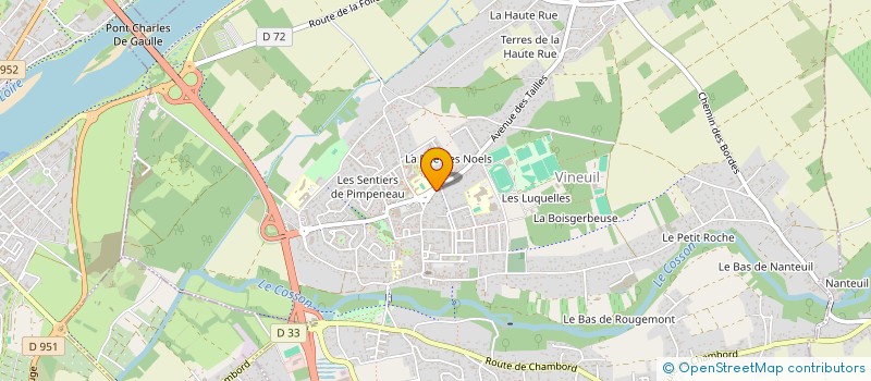 localisation de l'entreprise MADAME NOEMIE MARMET à VINEUIL
